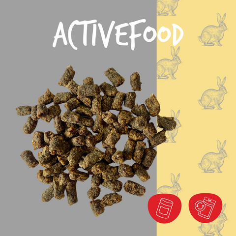 cadocare dog snacks - ActiveFood Minis - Rabbit