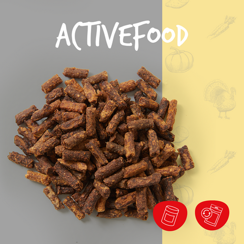 cadocare Dog Snacks - ActiveSticks - Turkey, Pumpkin, Carrot & Sweet Potato