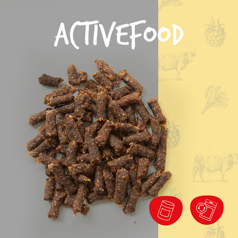 cadocare Dog Snacks - ActiveSticks - Beef, Raspberry & Spinach