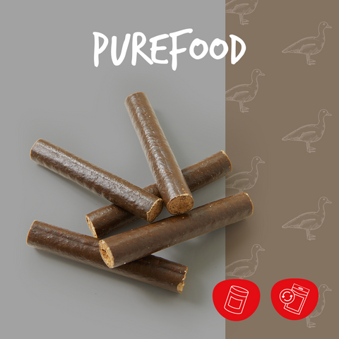 cadocare Dog Snacks - PureRolls - Duck
