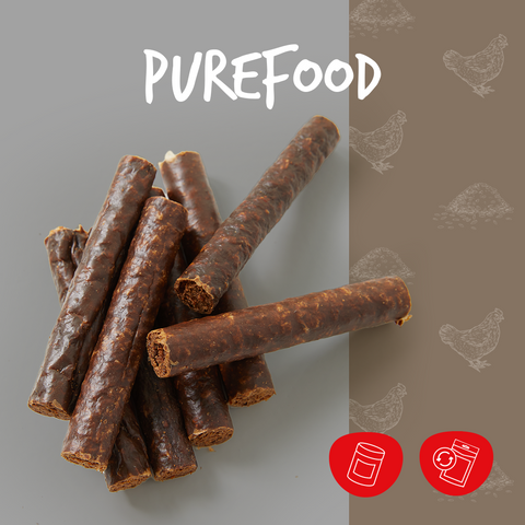 cadocare Dog Snacks - PureRolls - Chicken and Rice